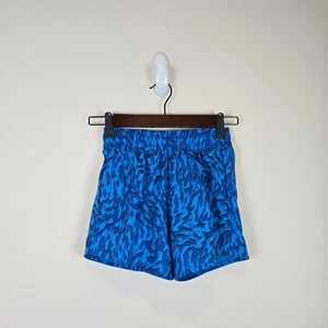 Nike One Girls Size L/14-16 Woven High-Waisted Shorts Lined Training FQ4527-435 - Picture 1 of 4