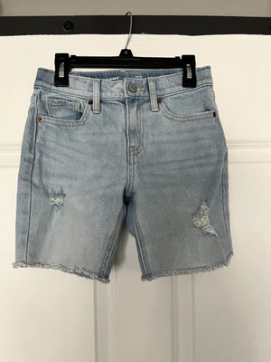 Girls Old Navy Bermuda Jean Shorts 10 - Image 1 of 3