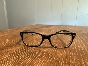 Ray-Ban RX 1531 3529 Black Eyeglass Frames 48-16-130 Unisex Italy Design - Foto 1 di 9