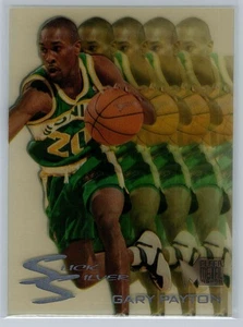 1995-96 Fleer Metal - Slick Silver Gary Payton #6 - HOF NM *TEXCARDS* - Bild 1 von 2