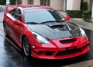 For Toyota Carbon Fiber 00-05 Celica ZZT231 C1 JDM Air Intake Bonnet Hood Scoop - Picture 1 of 5