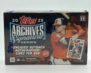 2025 Topps Archive Signature Series Active Player Edition Hobby Box - Picture 1 of 3