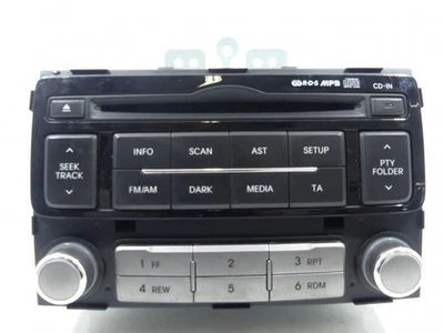 Hyundai i20 (PB PBT) 2013 Radio CD Player DVD Player Navigation IMPRK765063 - Image 1 of 3