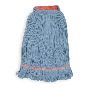 TOUGH GUY 1TYU2 Wet Mop,Blue,Cotton 1TYU2 - Picture 1 of 1