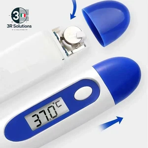 Attrezzatura Medica Digitale a LED Strumento Testa Morbida Termometro Veloce Ute - Picture 1 of 15