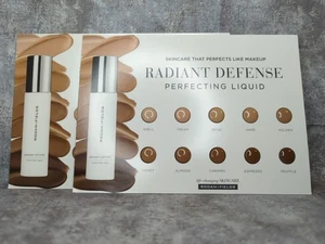 Rodan + Fields Radiant Defense Perfecting Liquid Sample Card 10 Shades New - Picture 1 of 3