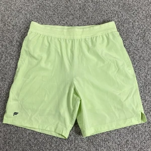 Fabletics Shorts Mens Small Green Anti-Stink-Static Wicking Phone Pocket Lining - Picture 1 of 15