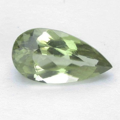 Натуральный драгоценный камень индейка грушевидной огранки 11,4x6,1x4,5 мм с изменением цвета диаспор 2,11 карата - Изображение 1 из 4