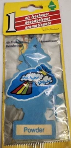 Little Trees Car Hanging Air Freshener Discontinued Scent Powder 1997 - Picture 1 of 3