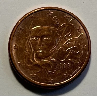 Francia 1 centavo 2009 - Marianne Foto 1 de 3