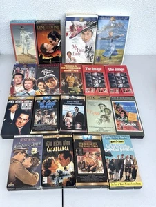 VHS Video Tape Bundle Job Lot - 20  VHS TAPES Classic Movies - Picture 1 of 5