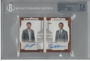 2024 LEAF HISTORY BOOK POP CULTURE AUTO BRONZ HEMSWORTH/HIDDLESTON BGS 7.5/AU 10 - Picture 1 of 2