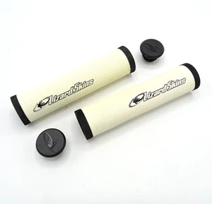 Lizard Skins DSP Durasoft Polymer Mountain Bike Grips 130x30.3mm White GN486-E7 - Picture 1 of 2