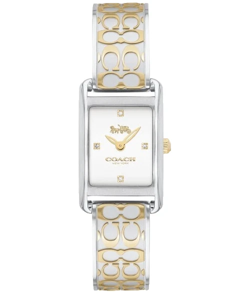 Coach Allie Ladies Analog Business Multicolored Band 14503381