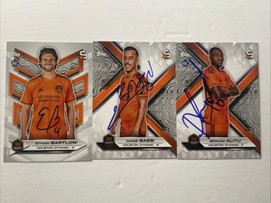 2024 Topps MLS Superstars Houston Dynamo Autograph Lot Bartlow Bassi Aliyu - Bild 1 von 1