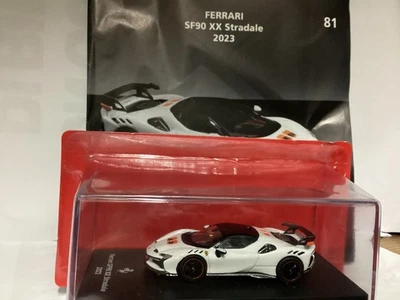 FERRARI SF90 XX STRADALE 2023 1/64 die-cast  Bianco , Centauria Limited edition - Immagine 1 di 4