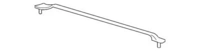 Genuine Ford Lincoln 2006-2008 Mark LT Truck Bed Side Rail Upper 5L3Z99291A41AA - Image 1 of 2