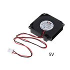 1Pc 4010 Hydraulic Bearing Cooling Blower Fan For 5V 12V 24V 2 Pin Conne