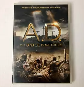 A.d. The Bible Continues - Set 4 DVD's By Adam Levy - Like New - Foto 1 di 5