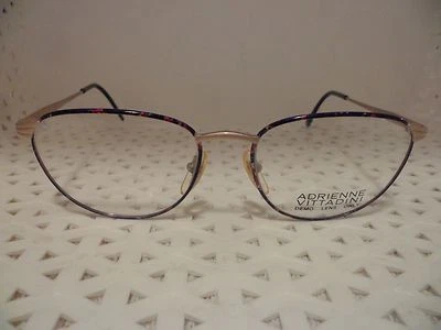 Adrienne Vittadini AV503 BLM Vintage 80's Womens Eyeglasses  (TF5 Foto 1 de 4
