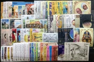 INDIA 2018 COMBO YEAR PACK OF STAMPS & MINIATURE SHEETS-117 DIFF 23 M/S - Picture 1 of 6