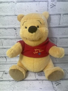 Vintage Disney Winnie The Pooh Soft Toy Rare 12”Trudi Spa Italy Plush - Picture 1 of 11