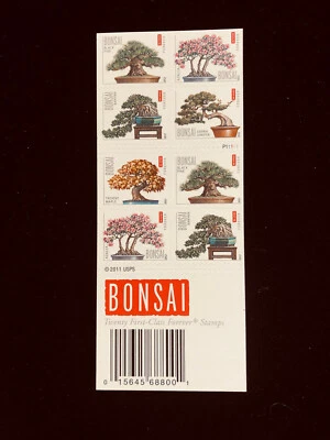 U.S. MINT #4622b BONSAI FOREVER COMPLETE UNFOLDED BOOKLET/20 NH - Image 1 of 2