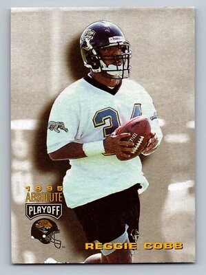 1995 Playoff Absolute #149 Reggie Cobb   Jacksonville Jaguars - Image 1 of 2