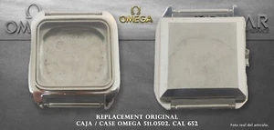 REPLACEMENT CAJA/CASE ORIGINAL OMEGA DeVille 511.0502. INCLUIDO PLEX. - Bild 1 von 1