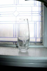 Vintage Scandinavian Glass Fish Vase Magnor Norway Saga Klubben - Picture 1 of 7