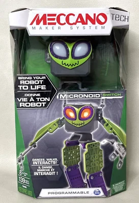 Meccano Maker System Micronoid Switch Programmable Robot Building Kit - Image 1 of 4
