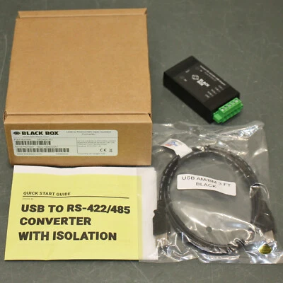 Black Box USB to RS422/485 Converter SP390A-R3, with Opto-Isolation - Image 1 of 4