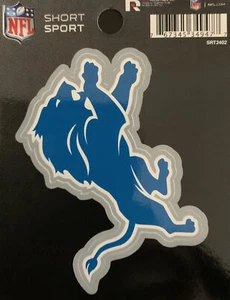 Die Cut Sport Short Sport Sticker 3.5”*4.5” Detroit Lions - Picture 1 of 1