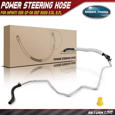 Power Steering Return Line Hose Assy for INFINITI G35 07-08 G37 2009 3.5L 3.7L - Image 1 of 4