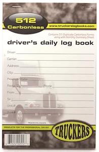 Professional Fleet Drivers Daily Log Book for Canada and USA | 512 - Picture 1 of 2
