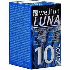 WELLION LUNA 10 STRIPS STRISCE PER MISURAZIONE COLESTEROLO
