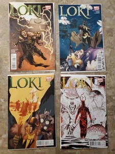 Loki 2010 2nd Series Marvel Comics 4 Issue Limited Series Complete - NM - Picture 1 of 18