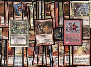 10 Different RARE Dragon Cards - 10 Unique - Magic the Gathering MTG FTG - Picture 1 of 1