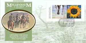 (1361) Libretto Millennium Benham BLCS191 FDC Trans Pennine Trail Liverpool 2000 - Foto 1 di 1