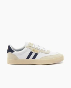 new men's 12 Polo Ralph Lauren Court VLC Shoe Leather/Canvas/Suede - Picture 1 of 6