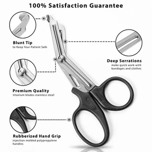 "50x EMT Trauma Shears 5.5'' Medical Bandage Scissors Paramedic Utility Nurse To - Picture 1 of 11