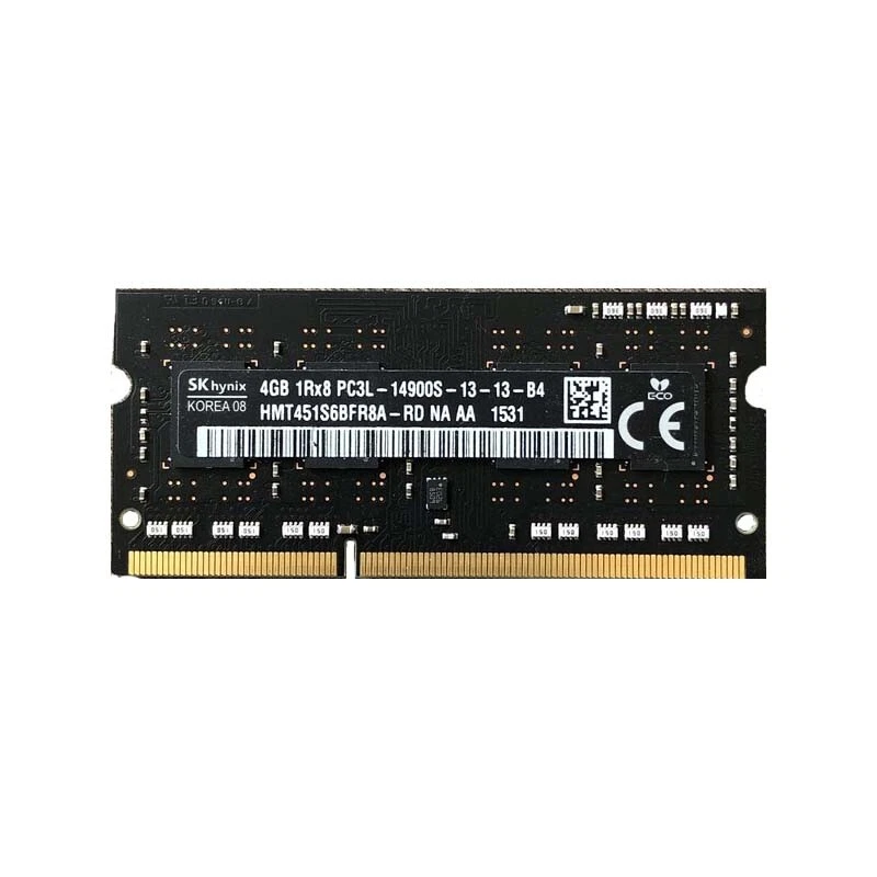 SK hynix 4GB 1RX8 PC3L-14900 DDR3L 1866MHz 1.35V 240pin SODIMM Memory RAM，*- - Image 1 of 1