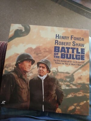 Battle of the Bulge Laserdisc  Henry Fonda   Robert Shaw  widecreen VG - Image 1 of 3