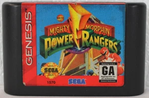 Sega Genesis Mighty Morphin Power Rangers 1994 ¡Auténtico! - Imagen 1 de 4