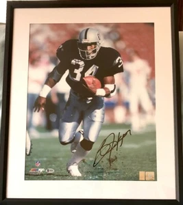 Bo Jackson autographed signed autograph Raiders 16x20 photo framed (BAS) Beckett - Picture 1 of 2