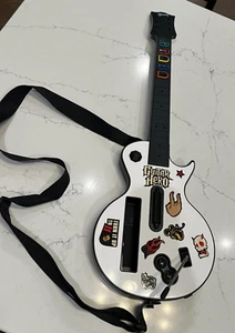 Nintendo Wii Guitar Hero Gibson Les Paul Wireless Red Octane 95125.805 mit Gurt - Bild 1 von 6