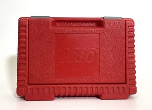 LEGO Vintage 1984 Red Plastic Carrying / Storage Case - INTERLOGO Made In USA - Picture 1 of 2