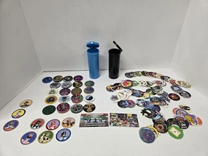 POGS, MMPR, VR Troopers, Pagemaster, 8 palline, veleno, teschi, pelle d'oca, argento vivo - Foto 1 di 7
