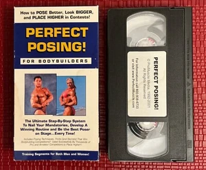 Pose parfaite pour bodybuilders musculation entraînement vidéo VHS - Photo 1/2
