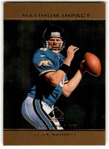 1998 SP Authentic Maximum Impact Mark Brunell #SE15 Jacksonville Jaguars - Picture 1 of 2